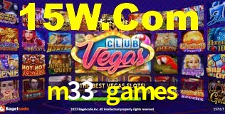 Welcome Bonus m33 games